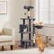 Show in main carousel: Yaheetech 57-in Cat Tree for Indoor Cats, Medium, Dark Gray slide 1 of 10