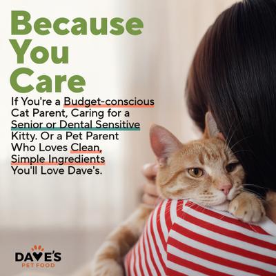 Show full view: Dave's Pet Food Naturally Healthy Farmyard Fowl Chicken & Duck Recipe Grain-Free Canned Wet Cat Food, 5.5-oz can, case of 24 slide 9 of 12