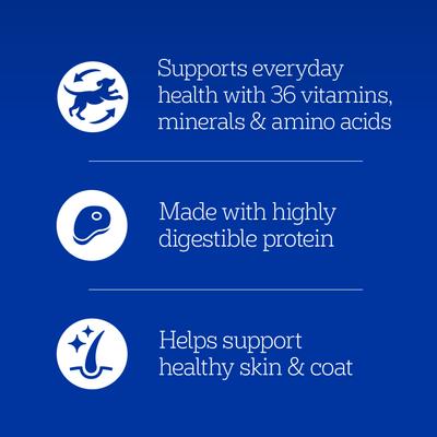 Show full view: Pedigree Choice Cuts in Gravy with Beef Adult Canned Wet Dog Food, 13.2-oz, case of 12 slide 4 of 12