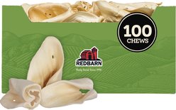 Redbarn All-Natural Beef Cow Ears Dog Treats, 100 count slide 1 of 7