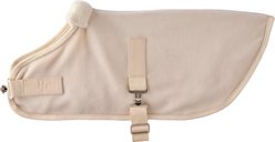 Pet Passion Preston II The Polar Fleece Dog Coat, Almond Milk, X-Large