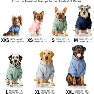 Pet Passion Cooper II - The Velour Solid Dog Hoodie, Pink, Small