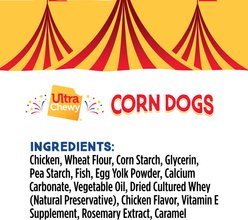 Ultra Chewy Corn Dogs Long-Lasting Dog Chew Treats, 4.2-oz bag, 2 count slide 2 of 5