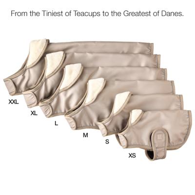 Show full view: Pet Passion Breeze II The Windbreaker Watch Plaid Waterproof Dog Coat, Black, Large slide 4 of 5