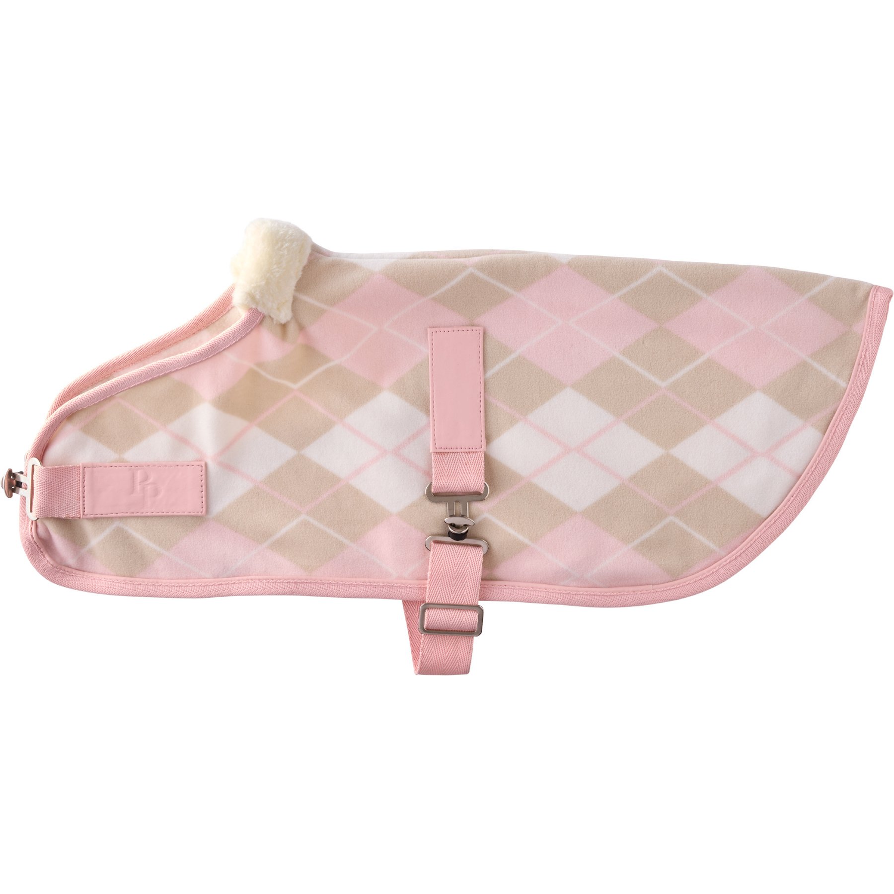 Pet Passion Preston II The Polar Fleece Dog Coat, Pink, X-Large
