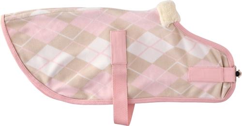 Show full view: Pet Passion Preston II The Polar Fleece Dog Coat, Pink, Small slide 2 of 8