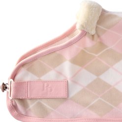 Pet Passion Preston II The Polar Fleece Dog Coat, Pink, Medium slide 2 of 7