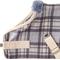 Show in main carousel: Pet Passion Preston II The Polar Fleece Dog Coat, Gray Chesterfield, Medium slide 4 of 9