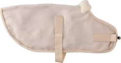 Pet Passion Preston II The Polar Fleece Dog Coat, Almond Milk, Medium slide 2 of 9