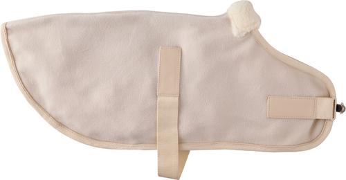 Show full view: Pet Passion Preston II The Polar Fleece Dog Coat, Almond Milk, Small slide 3 of 11