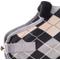 Show in main carousel: Pet Passion Preston II The Polar Fleece Dog Coat, Gray Argyle, Large slide 3 of 10