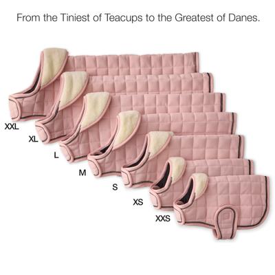 Show full view: Pet Passion Roxy The Crystal Bling Dog Coat, Blush, Small slide 7 of 10