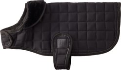 Pet Passion Roxy The Crystal Bling Dog Coat, Black, XX-Small