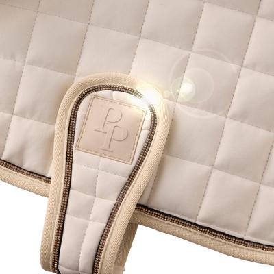 Show full view: Pet Passion Roxy The Crystal Bling Dog Coat, Alabaster, Small slide 4 of 11