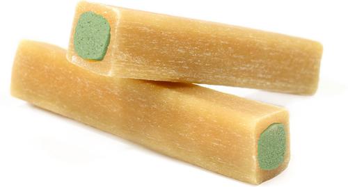 Show full view: Ultra Chewy Double Treat Bone Denta Mint Dog Dental Chew Treats, 2.8-oz bag, 5 count slide 6 of 6