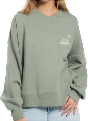 Show full view: BUDDY BY THE SEA Merry & Bright Crewneck Sweatshirt, Large slide 2 of 2