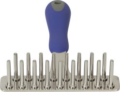Weaver Equine Burr Out Horse Brush, Stainless Steel slide 2 of 3