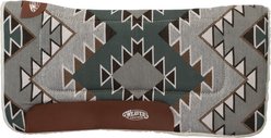 Weaver Equine All Purpose Contoured Saddle Pad, Southwest-Mallard Green/Gray slide 2 of 4