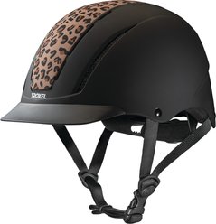 Troxel Spirit Horse Riding Helmet, Sahara Leopard, Small