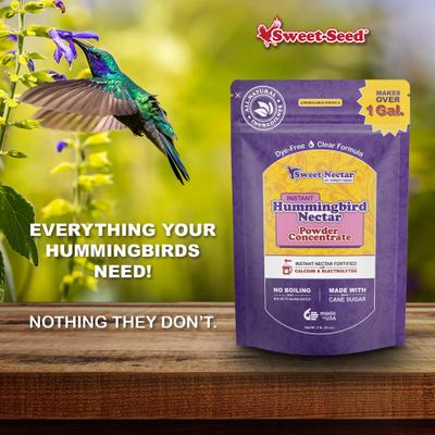 Show full view: Sweet-Nectar Powder Hummingbird Food, Clear, 32-oz bag slide 4 of 9