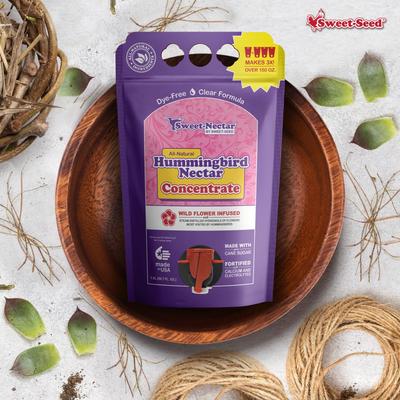 Show full view: Sweet-Nectar Concentrate Hummingbird Food, Clear, 50.7-fl oz bag slide 5 of 9