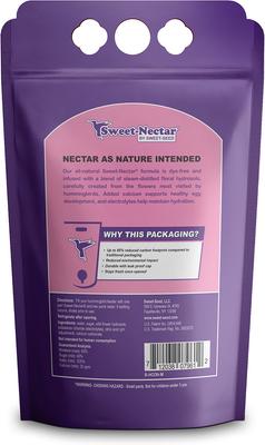 Show full view: Sweet-Nectar Concentrate Hummingbird Food, Clear, 50.7-fl oz bag slide 2 of 9