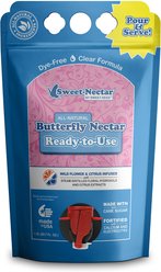 Sweet-Nectar Ready To Use Butterfly Food, Clear, 50.7-fl oz bag slide 1 of 9
