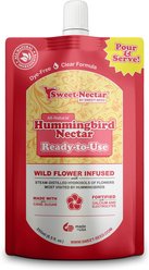 Sweet-Nectar Ready-To-Use Hummingbird Food, Clear, 8.4-fl oz bag slide 1 of 9