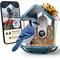 Show in main carousel: Bird Buddy PRO Solar Smart Bird Feeder with Camera & Perch Extender, Blue slide 1 of 11