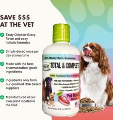 Liquid-Vet K9 Total & Complete Pot Roast Beef Flavored Multi-Purpose Liquid Supplement for Dogs, 32-fl oz slide 2 of 8