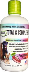 Liquid-Vet K9 Total & Complete Pot Roast Beef Flavored Multi-Purpose Liquid Supplement for Dogs, 32-fl oz