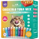 Beloved Pets Chicken & Tuna Mix Dual Support Creamy Lickable Cat Treats, 40 count
