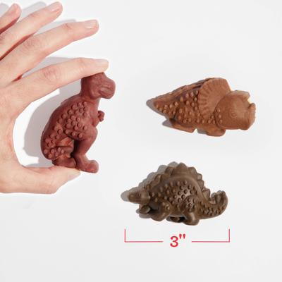 Show full view: DreamBone Dino Chews Real Chicken Rawhide Free Dog Chews, Small, 14 count slide 10 of 13