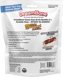 DreamBone Mini Sticks Wrapped with Real Chicken Rawhide Free Dog Chews, 15 count slide 2 of 9