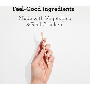 DreamBone Twist Sticks Chicken Chew Dog Treats, 50 count