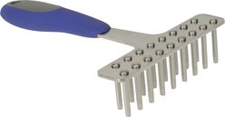 Weaver Equine Burr Out Horse Brush, Stainless Steel