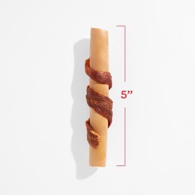 Show full view: DreamBone Sticks Wrapped with Real Chicken Rawhide Free Dog Chews, 8 count slide 10 of 13