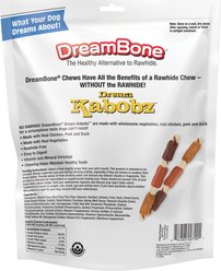 DreamBone Dream Kabobz Triple Flavor Real Chicken, Pork & Duck Rawhide Free Dog Chews, 28 count slide 2 of 6