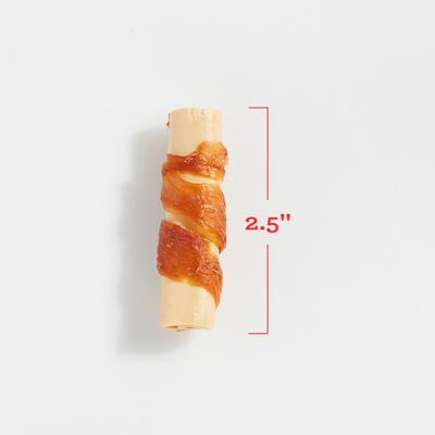 Show full view: DreamBone Mini Sticks Wrapped with Real Chicken Rawhide Free Dog Chews, 15 count slide 10 of 13