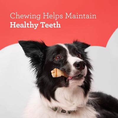 Show full view: DreamBone Real Sweet Potato Rawhide Free Dog Chew Bones, Mini, 24 count slide 6 of 13