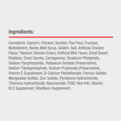 Show full view: DreamBone Real Chicken Rawhide Free Dog Chew Bones, Small, 6 count slide 9 of 13