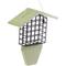 Show in main carousel: Birds Choice Single Cake Recycled Plastic Suet Wild Bird Feeder with Tail Prop, Sea Salt, 8.75 x 3 x 10-in slide 6 of 7