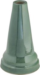 Ohio Stoneware Bird Bath, 17 x 17 x 22-in, Summer Green slide 2 of 4