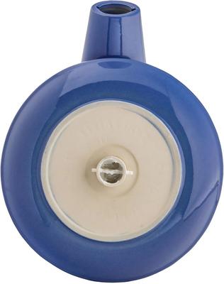 Show full view: Ohio Stoneware Bird Bath, 17 x 17 x 22-in, Summer Blue slide 4 of 6