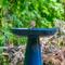Show in main carousel: Ohio Stoneware Bird Bath, 17 x 17 x 22-in, Summer Blue slide 2 of 6