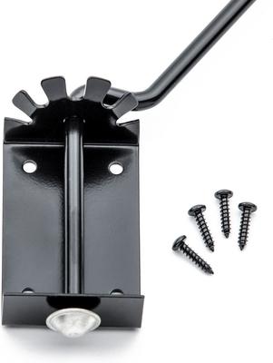 Show full view: Birds Choice Wall or Deck Bracket 5 Position Bird Feeder or Planter, Black, 31-in slide 3 of 6