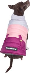 Eddie Bauer Flora Colorblock Puffer Dog Parka, Purple/Light Purple, X-Small