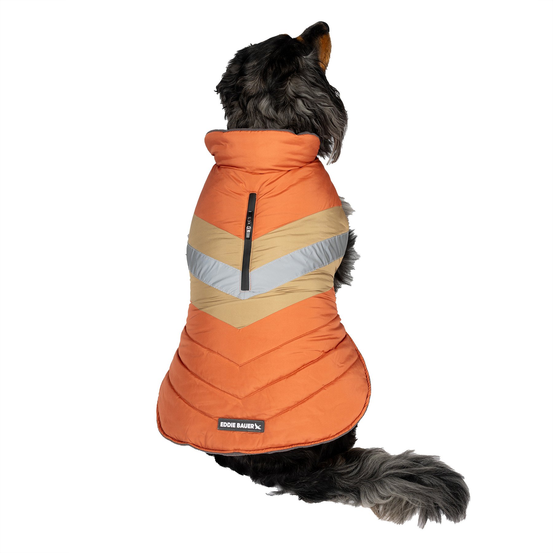 Eddie Bauer Riverbend Dual Tone Dog Vest, Rust, Large