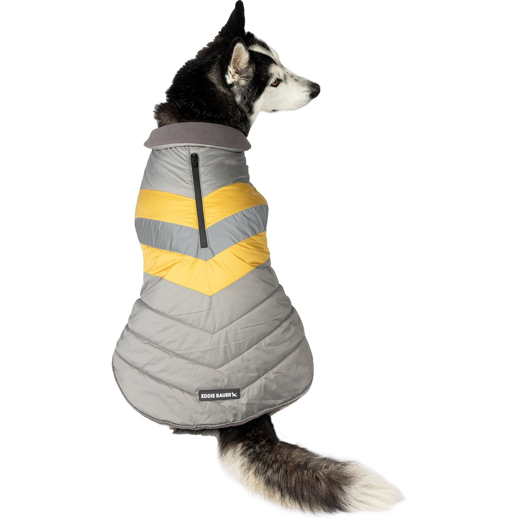 Eddie Bauer Riverbend Dual Tone Dog Vest, Dark Olive, X-Large