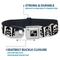 Show in main carousel: Buckle-Down Skull Cross Bones Dog Collar, Medium: 16 to 23-in neck, 1.5-in wide slide 4 of 8